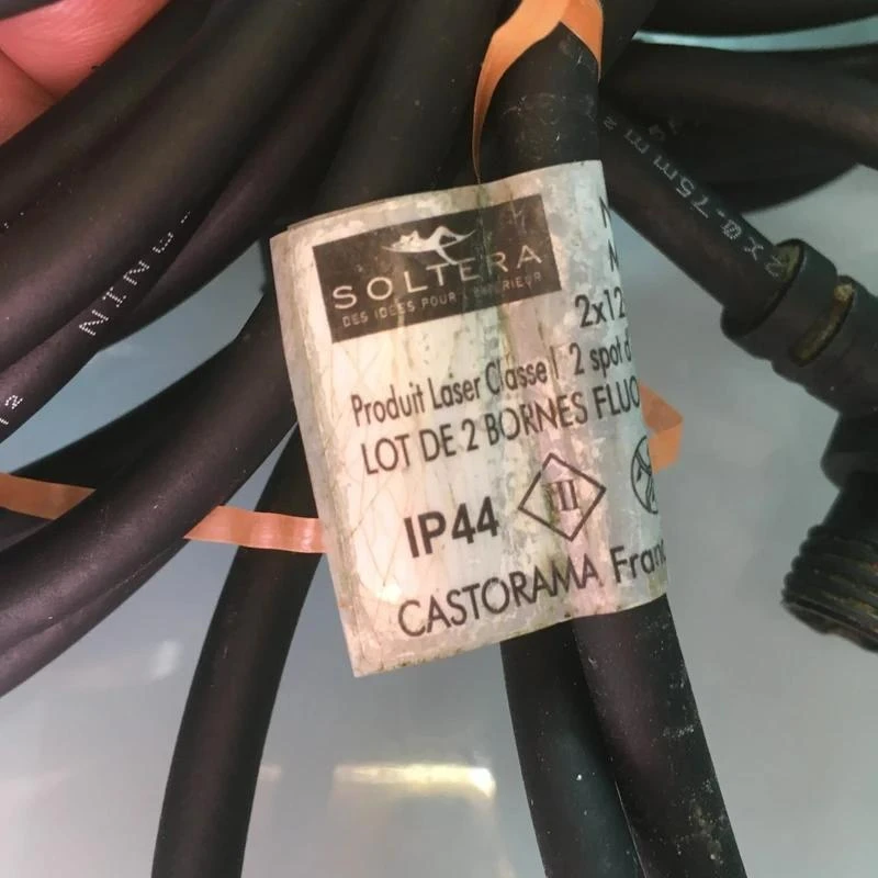 2 cables / hilos eléctricos especiales para guirnaldas de Navidad exteriores – photo 11